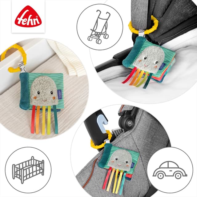 Detalle 2 de Fehn Mini Buch Tintenfisch mit 6 Seiten