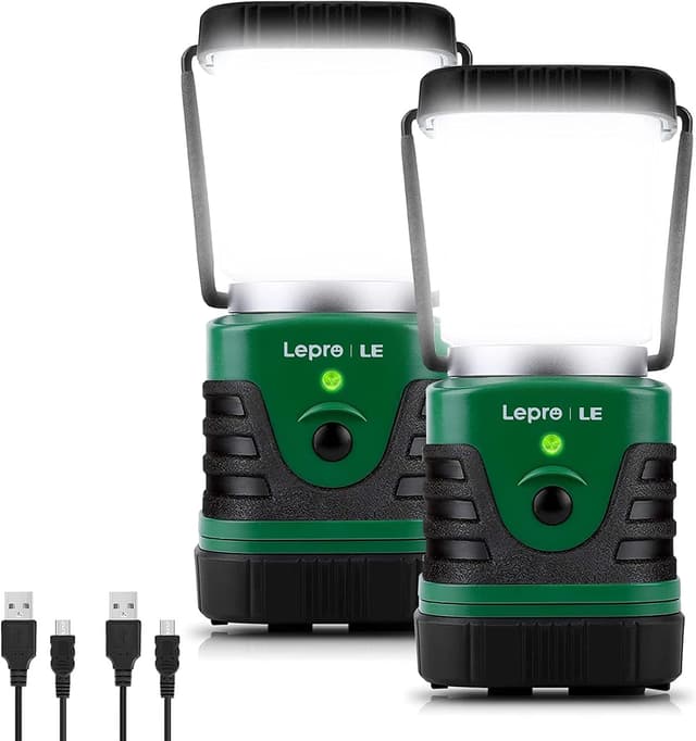 Detalle de LE Camping Lights Rechargeable Lantern