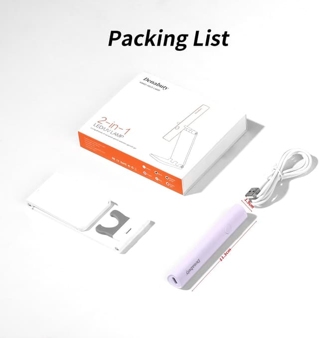 Detalle 2 de Denabuty Mini U V LED nail lamp