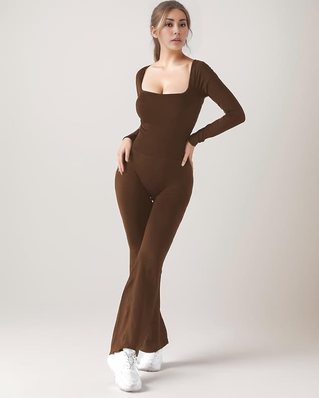Detalle 2 de Merlvida Sport Jumpsuit für Damen