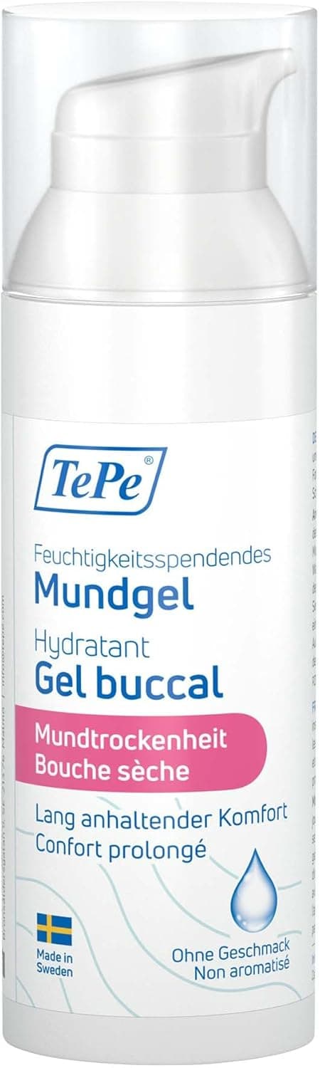 Detalle de TePe Gel orale idratante per bocca secca insapore da 50 ml