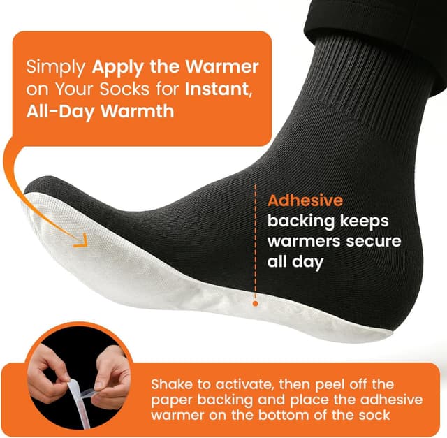 Thumbnail 2 de Insole Foot Warmers 25 Pairs — Disposable Insoles