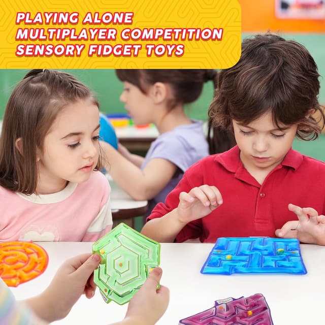 Thumbnail 4 de Squishy Toys Sensory Fidget Toys 4-Pack