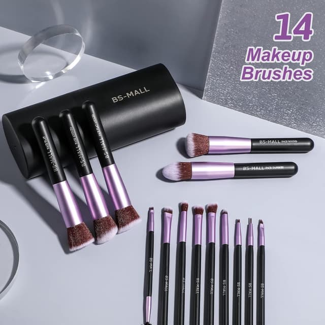 Thumbnail 5 de BS-MALL 14-Piece Makeup Brush Set for Foundation ๐จ