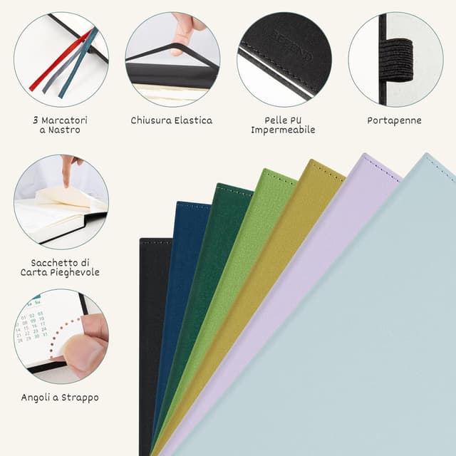 Detalle 2 de BEZEND Agenda 2026 Giornaliera A5