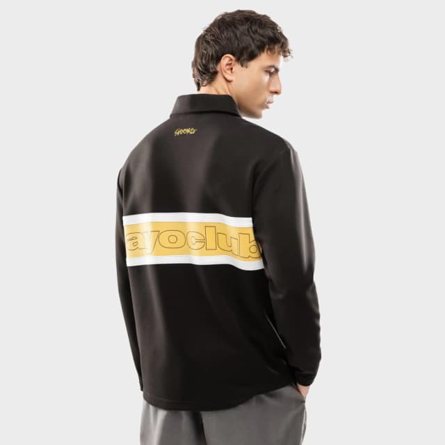 Detalle 2 de Siroko Polo Rayo Club manga larga Dribble