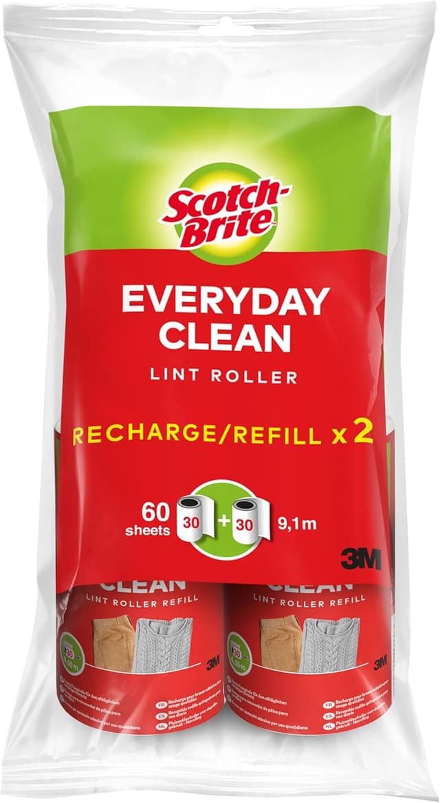 Thumbnail 5 de Scotch-Brite Everyday Clean Lint Roller Refill 168 Sheets