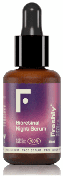 Detalle de Freshly Cosmetics Bioretinal Night Serum 30 ml, sérum nocturno antiarrugas