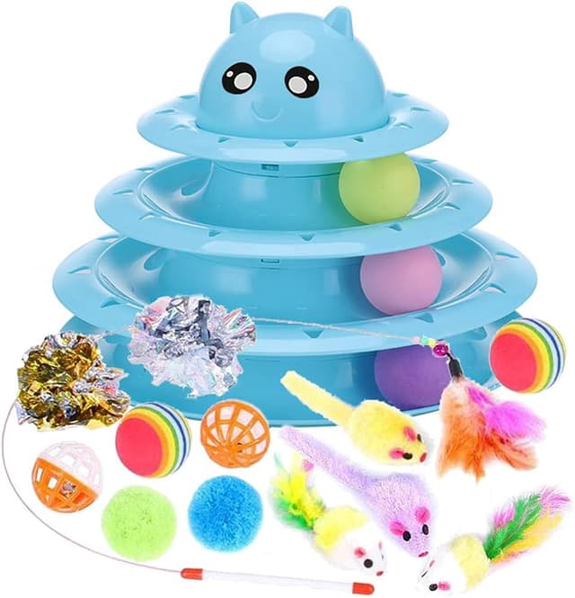 Detalle de Speedy Panther 14-pack interactive cat toys