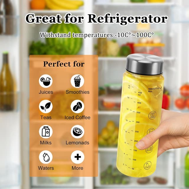 Thumbnail 1 de BuildLife 500ml Tritan water bottle pack