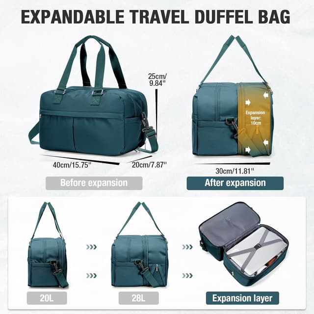 Detalle 2 de Reisetasche Damen 40x30x20 Ryanair Handgepäck