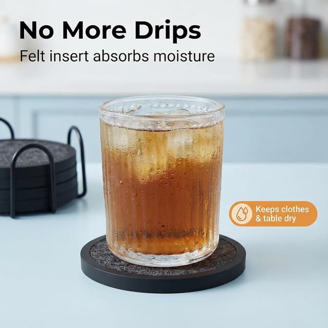 Detalle 2 de Nexvoro absorbent coasters 6 pack