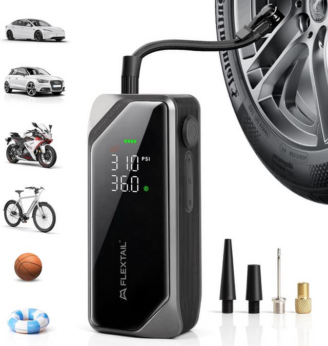 Detalle de FLEXTAILGEAR Car Tyre Inflator 150 PSI