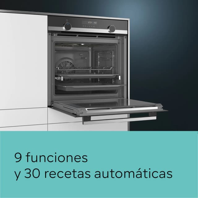 Detalle de Siemens HB578G0S00 horno pirolítico