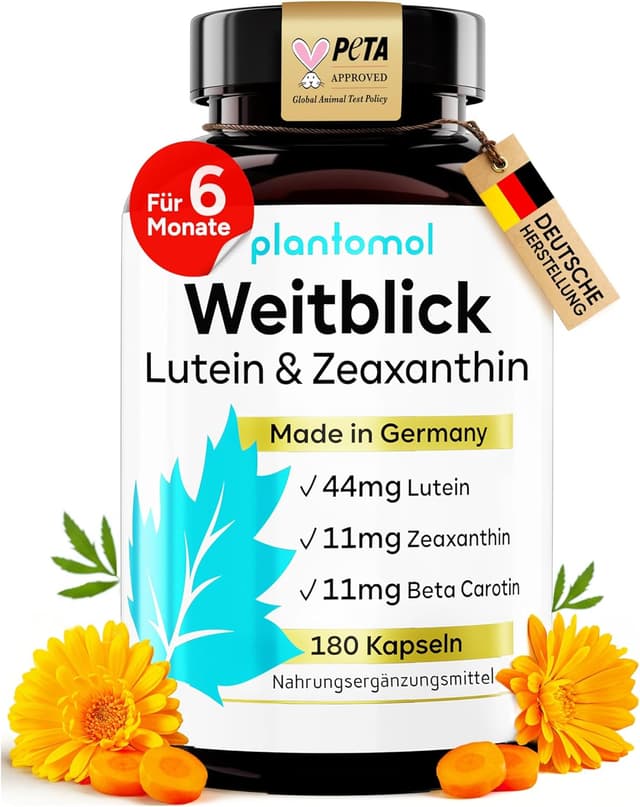 Detalle de Lutein Zeaxanthin Kapseln 44 mg đ
