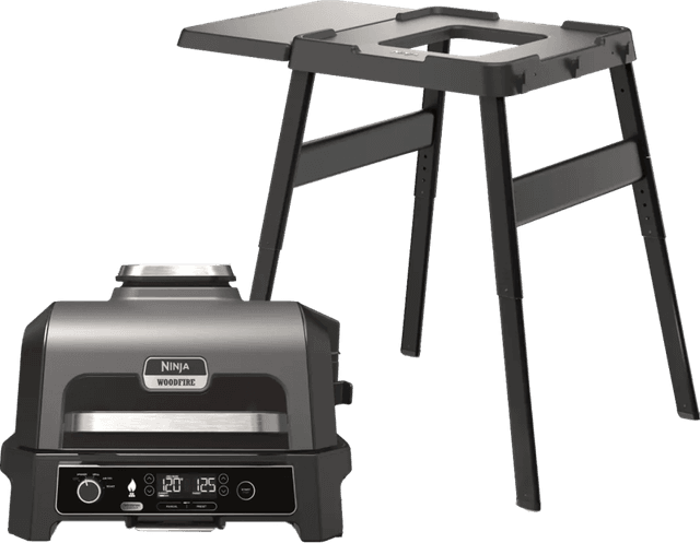 Detalle de Ninja Woodfire Elektrogrill und Smoker OG850EU inkl. Ständer