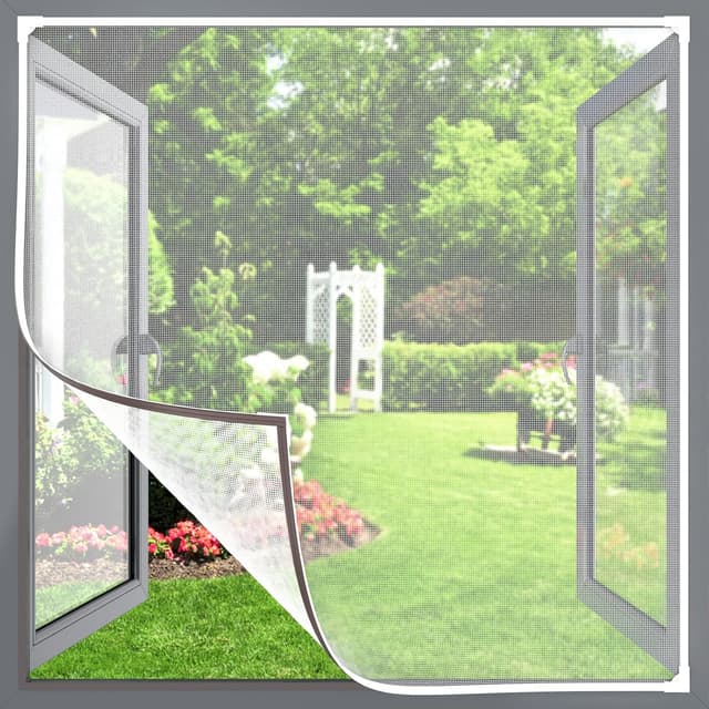 Detalle de YANGTE Fly Screens for Windows 110x130 cm