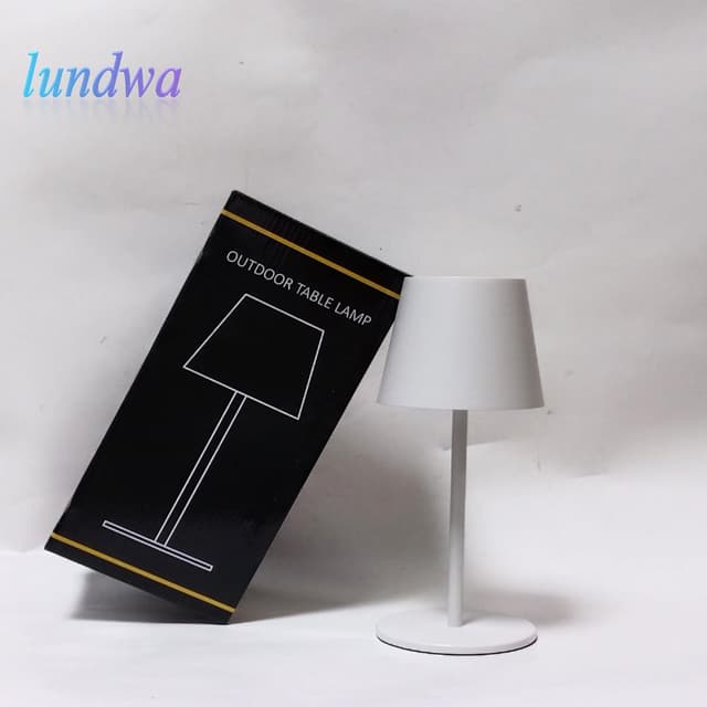 Detalle 2 de lundwa Dimmbare Tischlampe 26 cm
