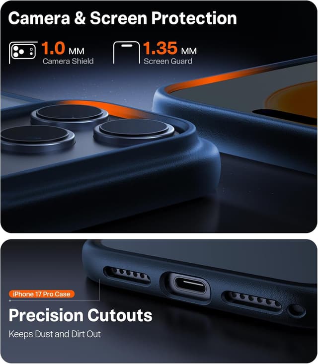 Detalle 2 de TORRAS iPhone 17 Pro Max case 3m shockproof