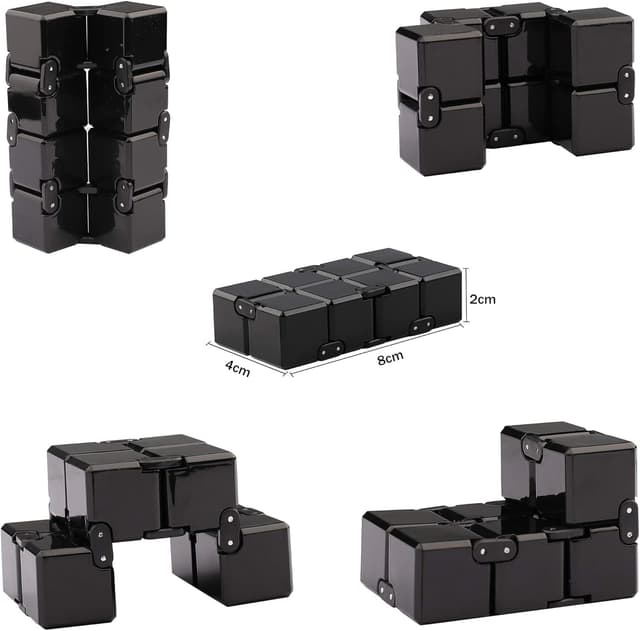 Detalle 2 de Funxim Infinity Cube fidget toy for stress relief