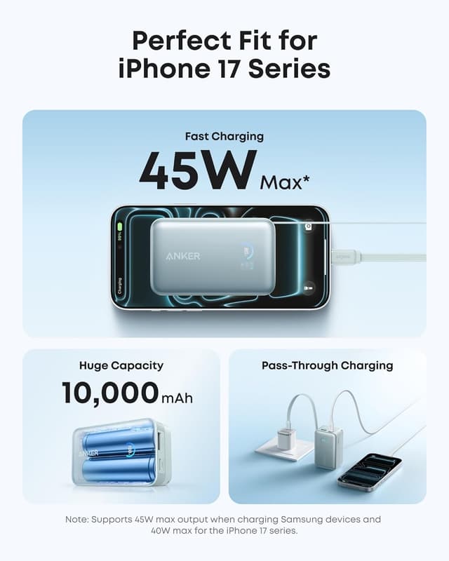 Detalle de Anker Nano Power Bank 10,000mAh