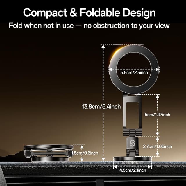 Detalle de Syncwire Fits MagSafe Car Mount 360°