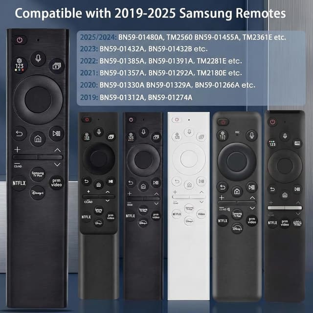 Detalle 2 de Samsung BN59-01385A Voice Remote for 2019–2025 TVs