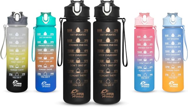 Detalle de Aqua Homie 750ml leakproof water bottles