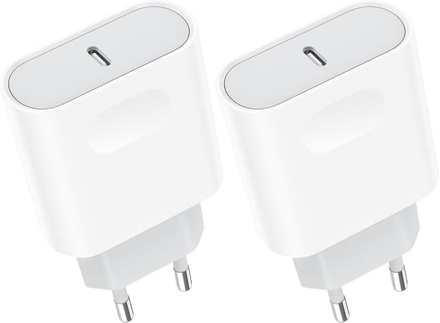 Detalle de Cargador USB C 20W 2-Pack
