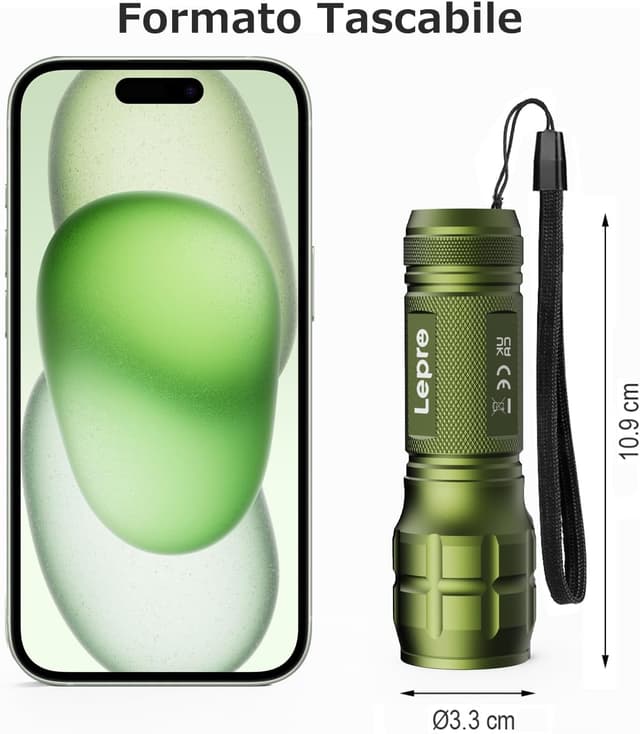 Detalle 2 de LE LE1000 Torcia LED 10,9 cm