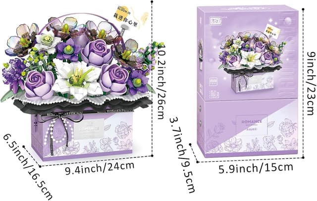 Thumbnail 6 de MEIEST Flower Building Blocks 10.2in