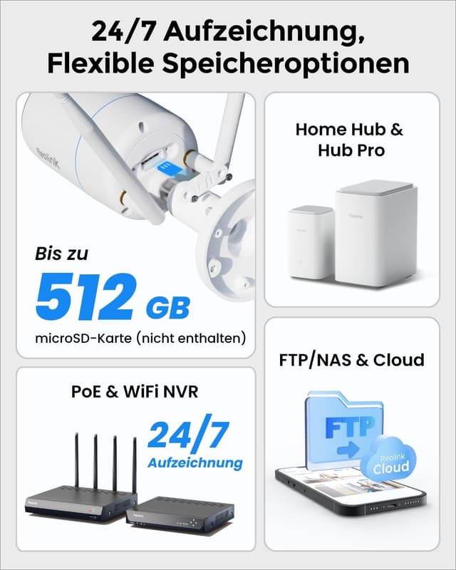 Thumbnail 6 de Reolink RLC-810WA 4K Überwachungskamera