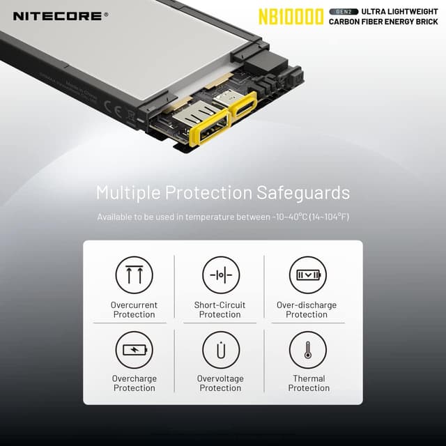 Thumbnail 5 de Nitecore NB10000 GEN II batterie 10000 mAh