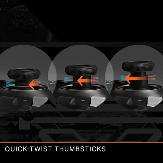 Detalle de PowerA FUSION Pro 4 Wired Controller for Xbox Series X|S (Hall Effect Thumbsticks, Quick-Twist height)