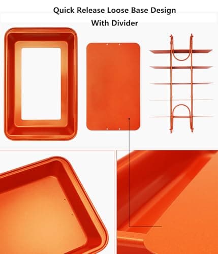 Thumbnail 1 de Moule à brownie Brownie avec intercalaires ⚙