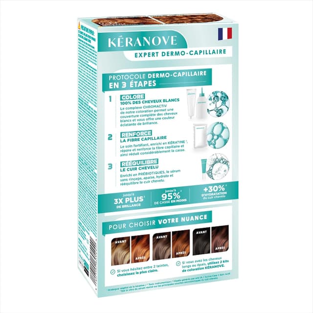 Thumbnail 1 de KERANOVE 6.43 Blond Foncé Cuivré Doré x2