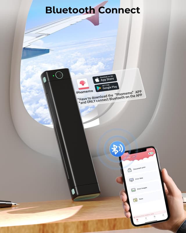 Thumbnail 2 de Phomemo M08F Stampante Portatile A4 Bluetooth