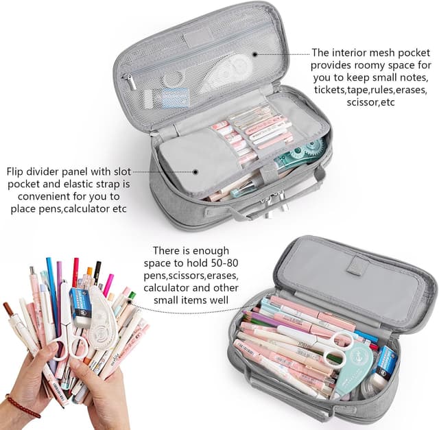 Detalle de Astuccio Mokani a grande capacità per scuola e tempo libero