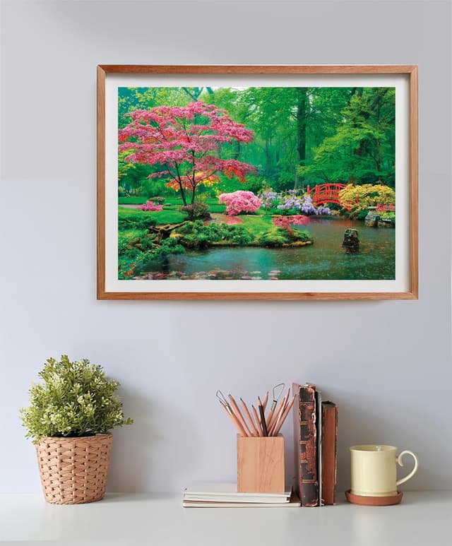 Detalle de Clementoni 500-teilige Peace Collection „Raindrops Lullaby“ – Puzzle für Familie & Deko an der Wand