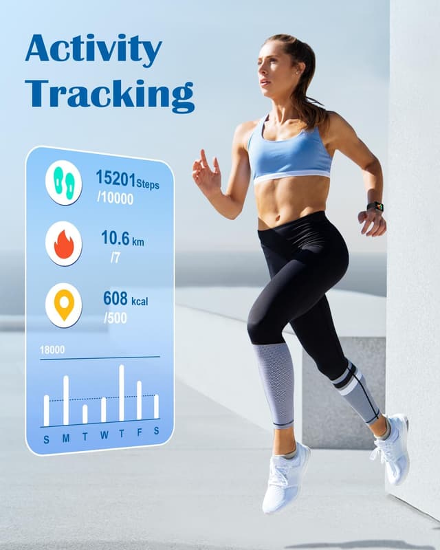 Thumbnail 5 de RUIMEN Smart Watch with Call Function