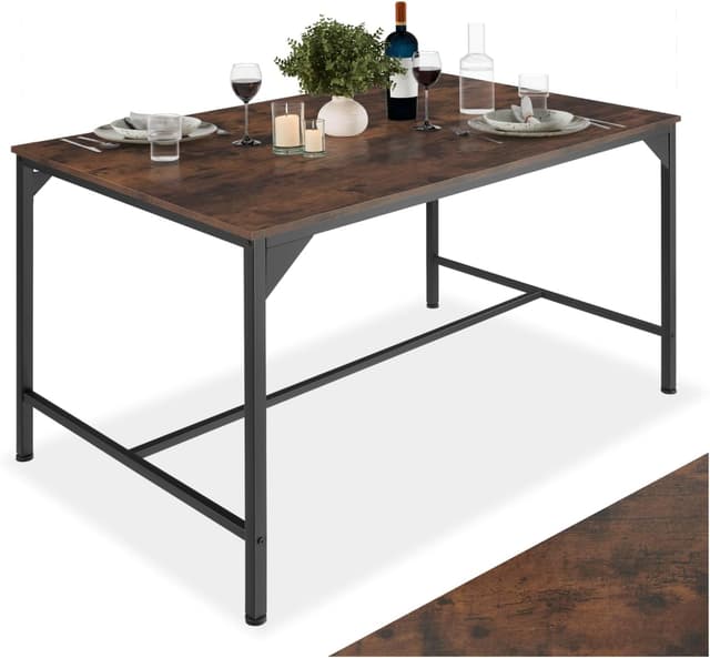 Imagen de tectake Mesa Comedor Industrial 120x75 en OfertitasTOP