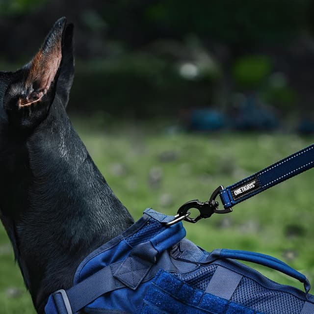 Thumbnail 6 de OneTigris Bolt guinzaglio corto per cani da 52 cm con clip in metallo e imbottitura morbida