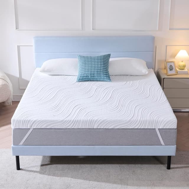 Detalle 2 de Hiimgo Surmatelas 180 x 200 x 7,5 cm en mémoire de forme gel (housse lavable)