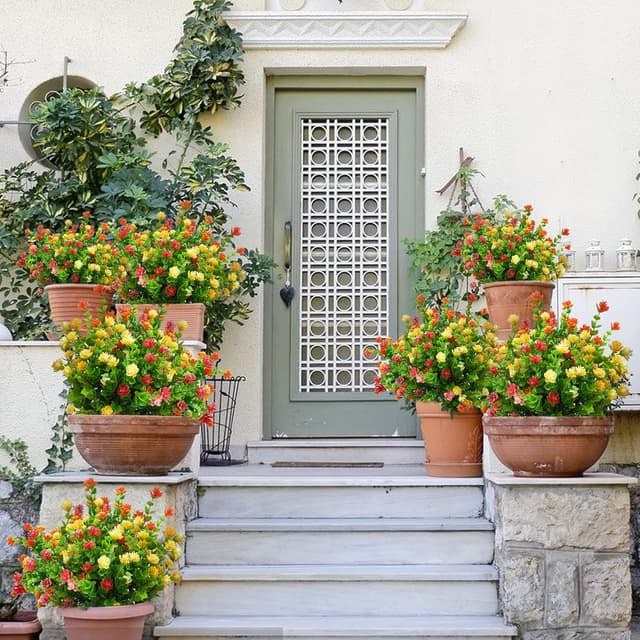 Thumbnail 5 de Fleurs artificielles 40 cm 6 pièces