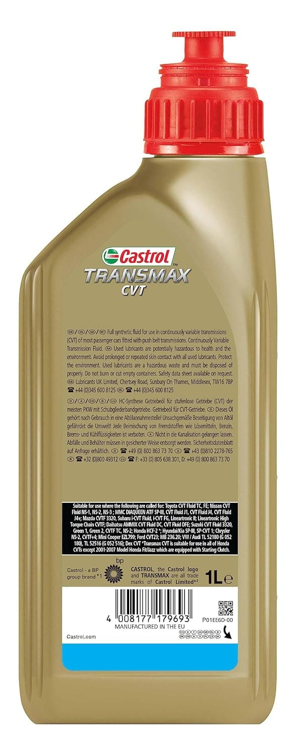Thumbnail 1 de Castrol TRANSMAX CVT 1L huile ATF