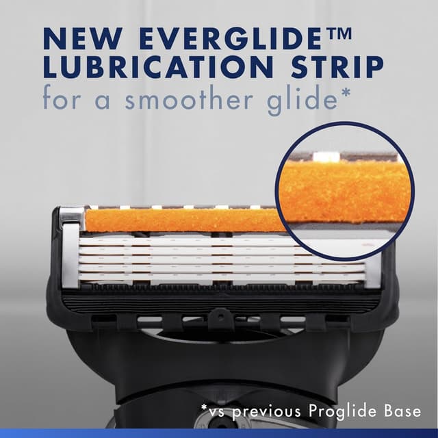 Detalle de Gillette ProGlide Men’s Razor (8 blades) with FlexBall and anti-friction blades