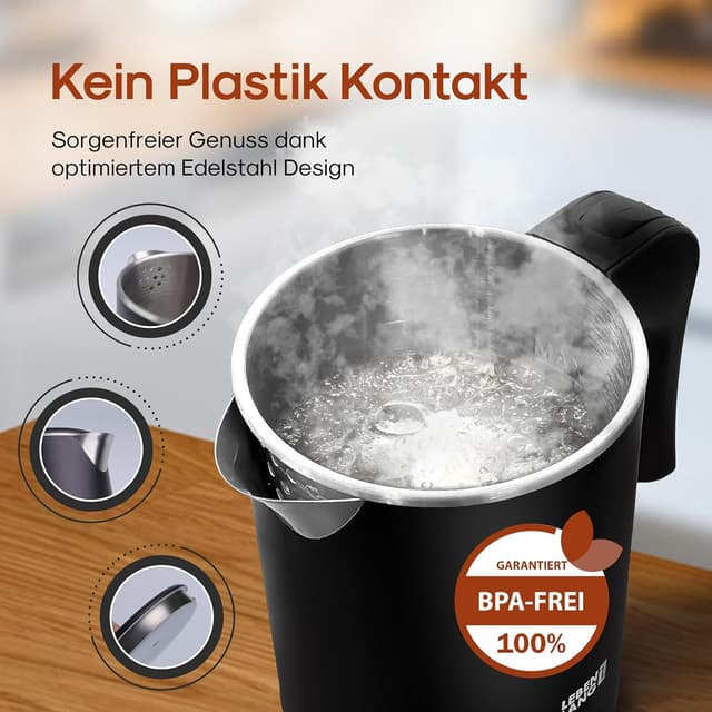 Thumbnail 2 de LEBENLANG LBL2319 0,5 l Reise-Wasserkocher 🍵