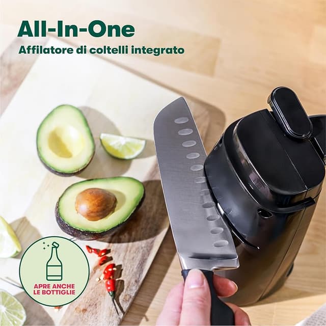 Thumbnail 4 de BELLA Abrelatas eléctrico multifunción con afilador integrado