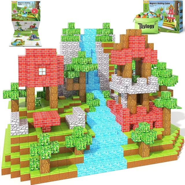 Imagen de 150PCS Magnetic Blocks Build Mine Magnet World Toys en OfertitasTOP