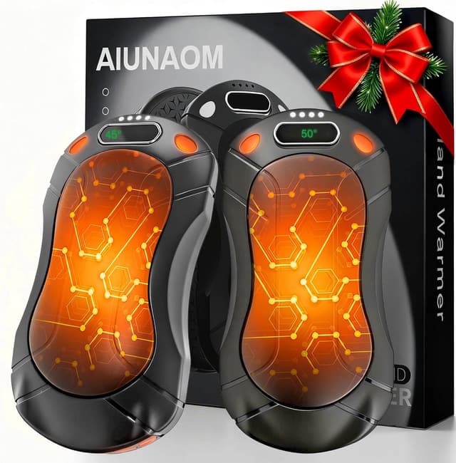Detalle de AIUNAOM Scaldamani elettrico ricaricabile 5000mAh